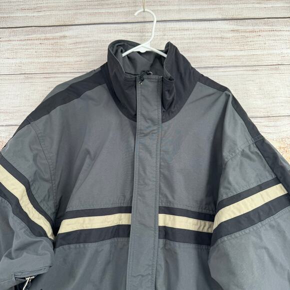 Billabong Explorer Snowboard Ski jacket Mens XL Gray Black Snowshield - Picture 3 of 15